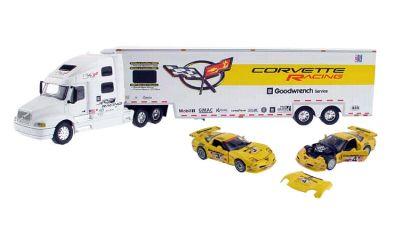 Équipe Corvette Racing - Semi-Remorque et 2 voitures