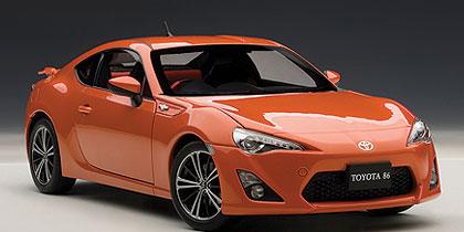 TOYOTA 86 GT "LIMITED" (ASIAN VERSION/RHD)(ORANGE METALLIC)