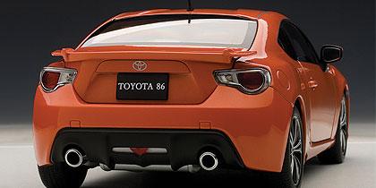 TOYOTA 86 GT "LIMITED" (ASIAN VERSION/RHD)(ORANGE METALLIC)