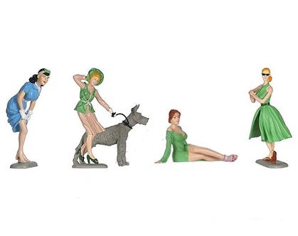 Figure "Vintage Vixens"