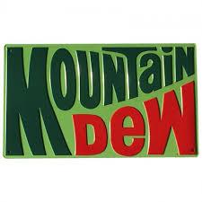 Mountain Dew 1970 Logo (Embossed)