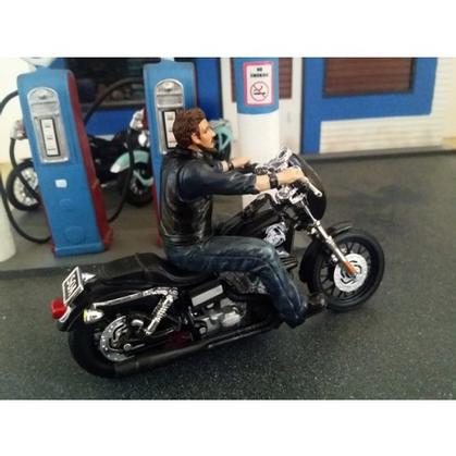 Figurine Biker "Bull Dog"
