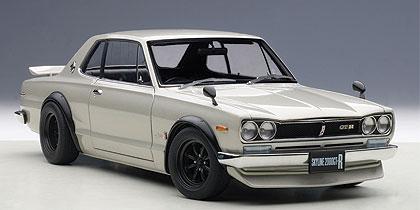 No493 ミニカー1/18 GT-R KPGC10 Tuned Ver. AUTOart 1:18 Nissan Skyline GT-R (KPGC10) Tuned Version