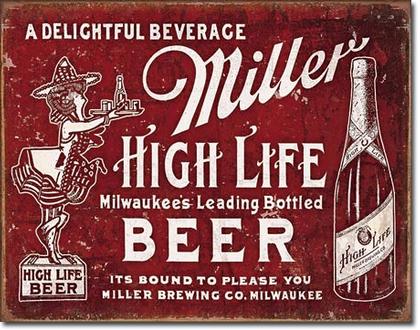 Miller -  High Life Beer