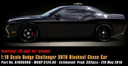 Dodge Challenger SRT8 Police "Chase Car"