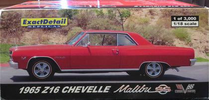 Chevrolet Chevelle Malibu SS Z16 **1 seulement**