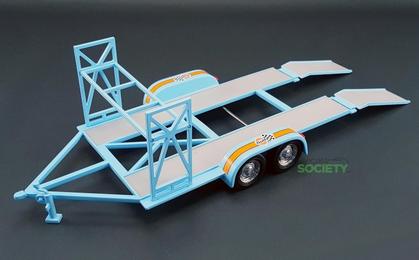 1:18 Car Trailers Gulf Oil