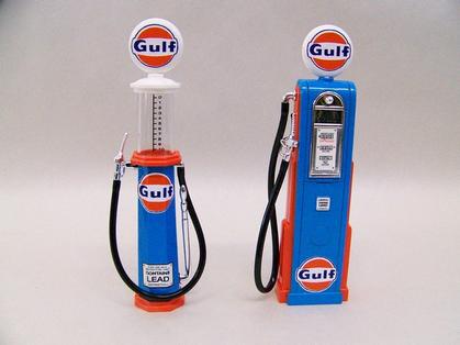 Ensemble "TRIO" Gulf (Pickup - Camaro - Trailer) + 2 Pompes BONUS