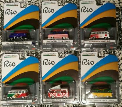 "RIO Olympic 2016" Volkswagen Type 2 Bus Set 1:64