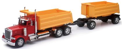 Peterbilt 379 Double Dump Truck