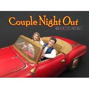 Ensemble de 2 Figurines "Seated Couple II"