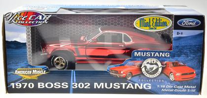 Ford Mustang Boss 302 1970 (Red Chrome)