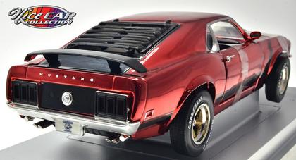 Ford Mustang Boss 302 1970 (Red Chrome)