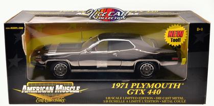 Plymouth GTX 440 1971 (Black Chrome)