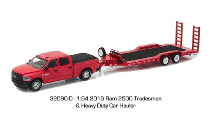 Dodge Ram 2500 2016 Tradesman and Heavy Duty Car Hauler "Hitch and Tow Series 9"
