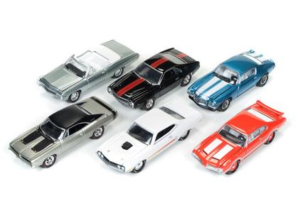 Muscle Cars USA 2017 Set of 6 cars Release C 1/64