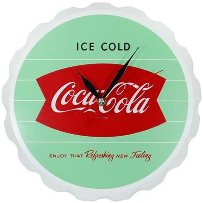 COCA-COLA "Fishtail" CLOCK