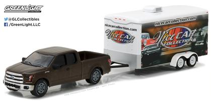 Ford F-150 2015 with Enclosed Trailer "Nice Car Collection" Hitch and Tow *Exclusive*
