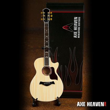 Classic Spruce Top Cutaway Acoustic Miniature Guitar Replica Collectible