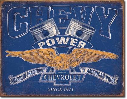 Chevy Power 16"Lx12.5"H
