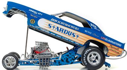 Plymouth Cuda 1972 Funny Car "STARDUST" Don Schumacher