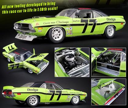 Dodge Challenger T/A 1970 "tribute to Sam Posey