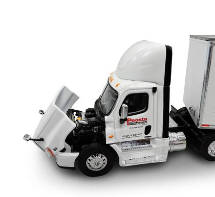 Freightliner Cascadia Evolution Day Cab Truck with 53&