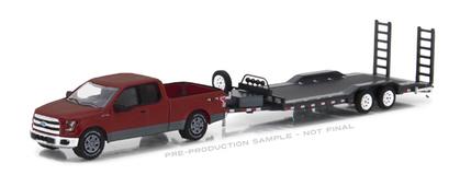 Ford F-150 2015 with Heavy Duty Car Hauler Hitch and Tow Series 11