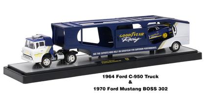 Goodyear Racing - 1964 Ford C-950 Truck and 1970 Ford Mustang BOSS 302