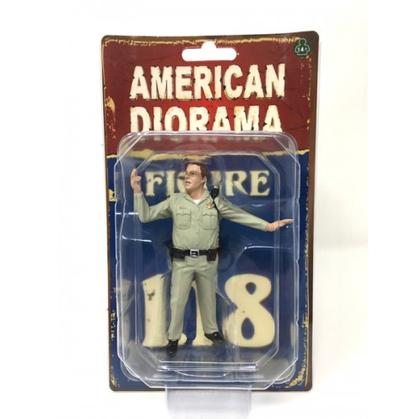 Figurine Police - Highway Patrol - Fait circulation