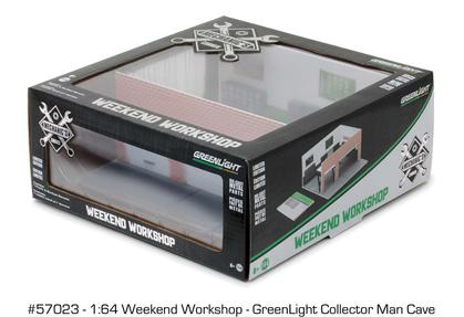 "GreenLight Collector Man Cave" Weekend Workshop Diorama - Mechanic&