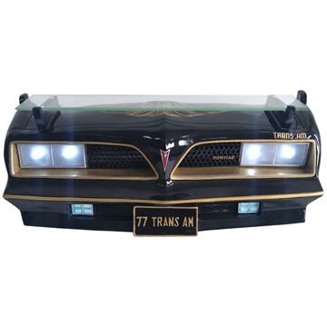 3-D wall shelf with LED light "Pontiac Trans Am 1977"