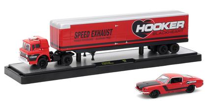 1970 Ford C-600 Truck & 1968 Ford Mustang "Hooker Blackheart"