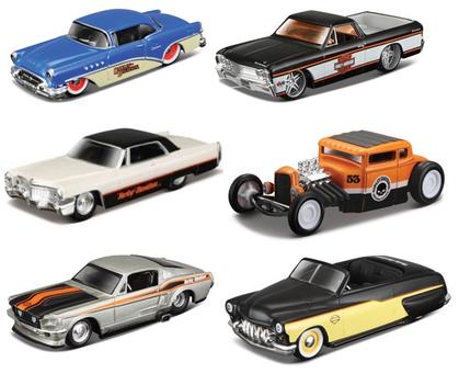 Harley-Davidson Custom (Wave 2) Set 1/64