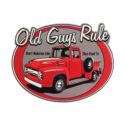 OLD GUYS RULE LIKE THEY USED TO SIGN (12.5"x10")