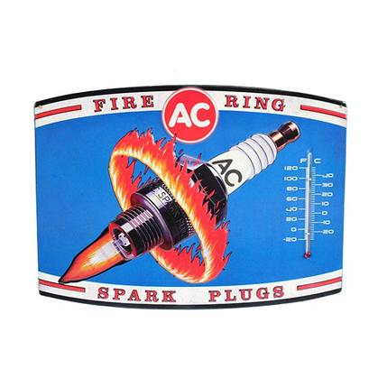 AC DELCO FIRE RINGS Thermomètre (14"x10")