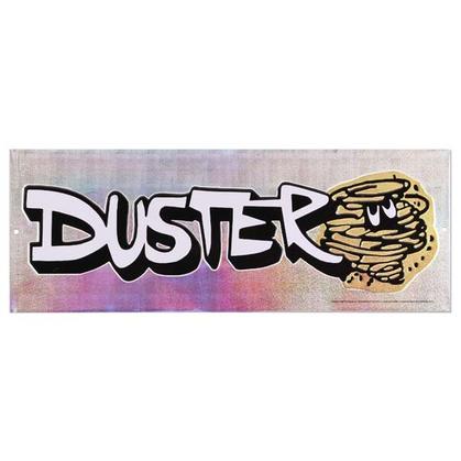 DUSTER EMBOSSED TIN SIGN (16&quot;x6&quot;)