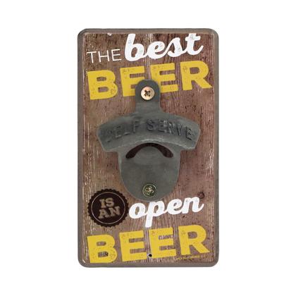 Ouvre bouteille "Best Beer" (3.5"x6")