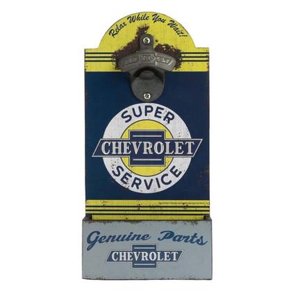 CHEVROLET GENUINE BOTTLE OPENER (5.5"x11.5")