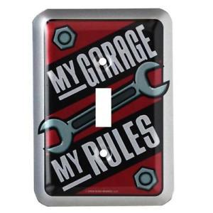 MY GARAGE SWITCH PLATE (3.5"x5")