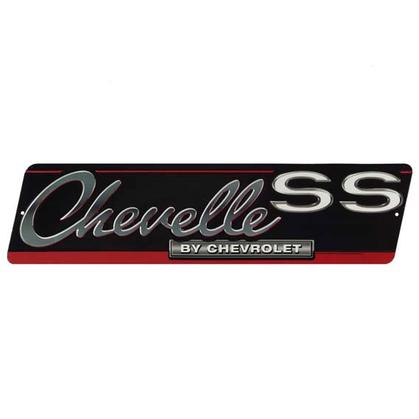 CHEVELLE EMBOSSED TIN SIGN 20"x5"