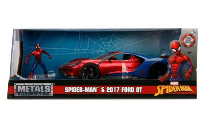 2017 Ford GT with Spider-Man Figure