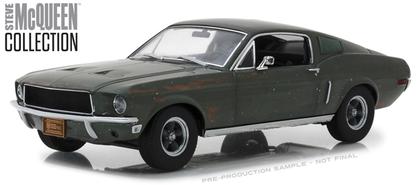 Ford Mustang GT 1968 "Unrestored Bullitt - Detroit Auto Show 2018 - Steve Mcqueen"