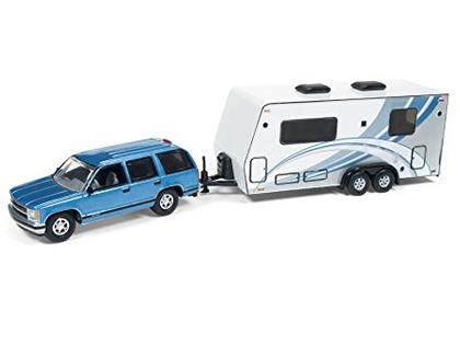 Chevrolet Tahoe 1997 with Camper Trailer