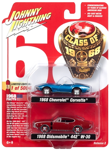 Johnny Lightning "Class of 68" 1:64 Set
