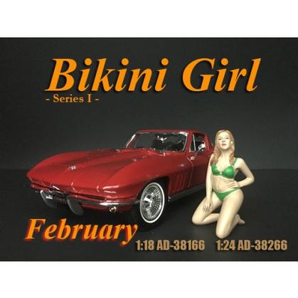 Figurine Bikini Girl "February"