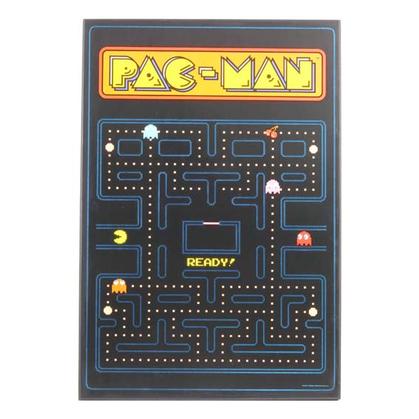 PAC MAN WOOD WALL ART 17"x25"
