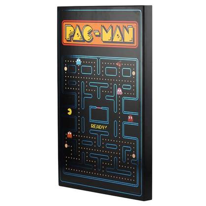 PAC MAN WOOD WALL ART 17"x25"