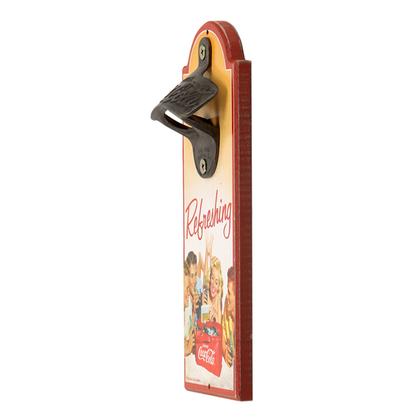 REFRESHING COCA-COLA BOTTLE OPENER 3.5"x8"