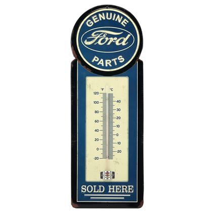 FORD METAL THERMOMETER 5"x15.5"